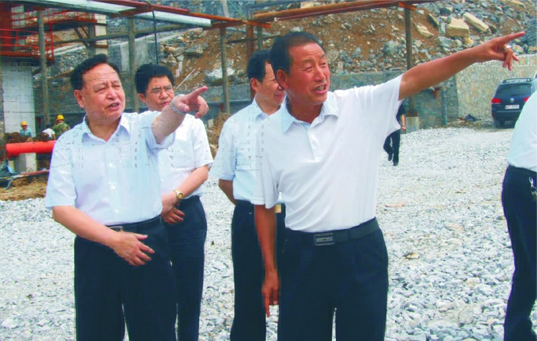 In May 2010, the Hubei provincial Party secretary Mr.Luo Qingquan visited Dongsheng